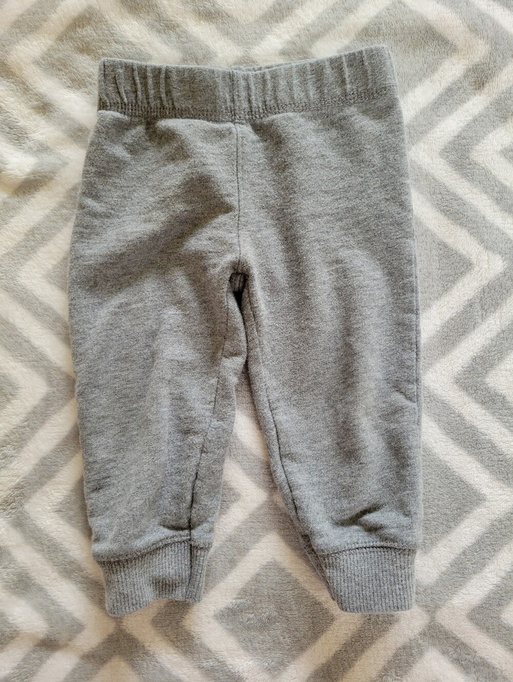 Baby Boys size 12 months Gray Sweatpants Joggers Bottoms